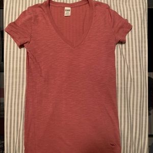 Pink short sleeve tee